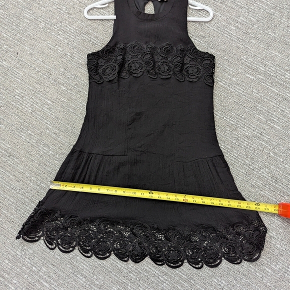 NWOT Rebellion Women's (Size Medium) Black Lined Sleeveless Dress - Picture 10 of 12
